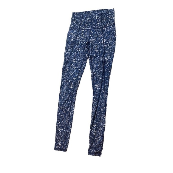 Athleta Salutation Stash Pocket Tight Women Size XXS,  Sandstone Gray Blue - Picture 1 of 4